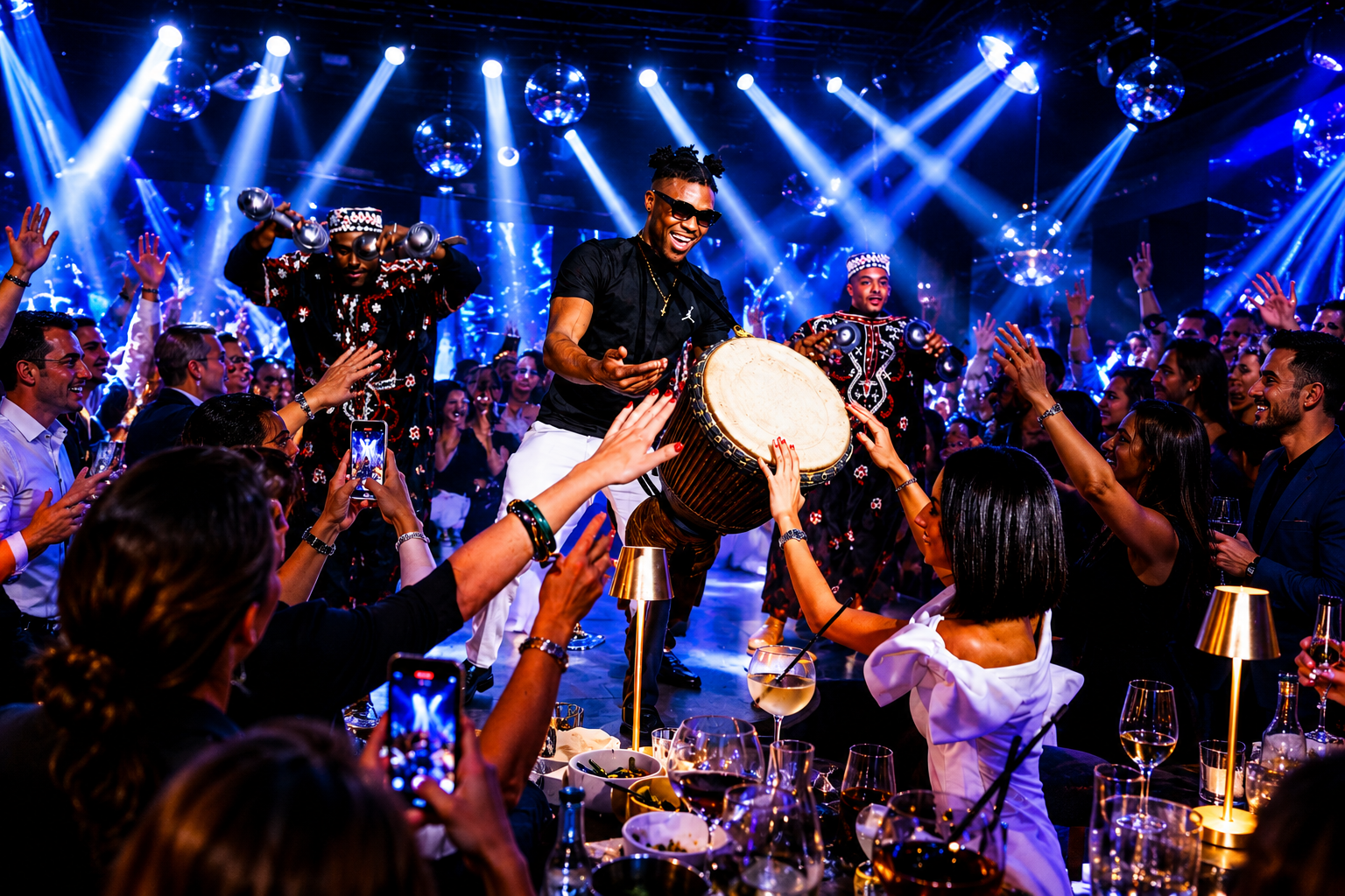 Sekou Percu en performance live